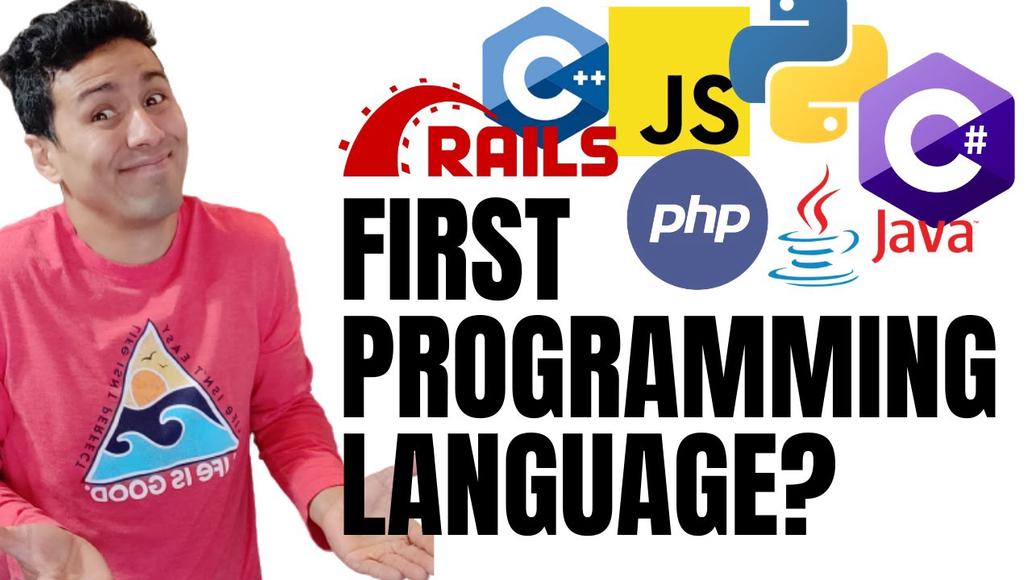 'Video thumbnail for What programming language should I learn first? Which one is my safest choice?'