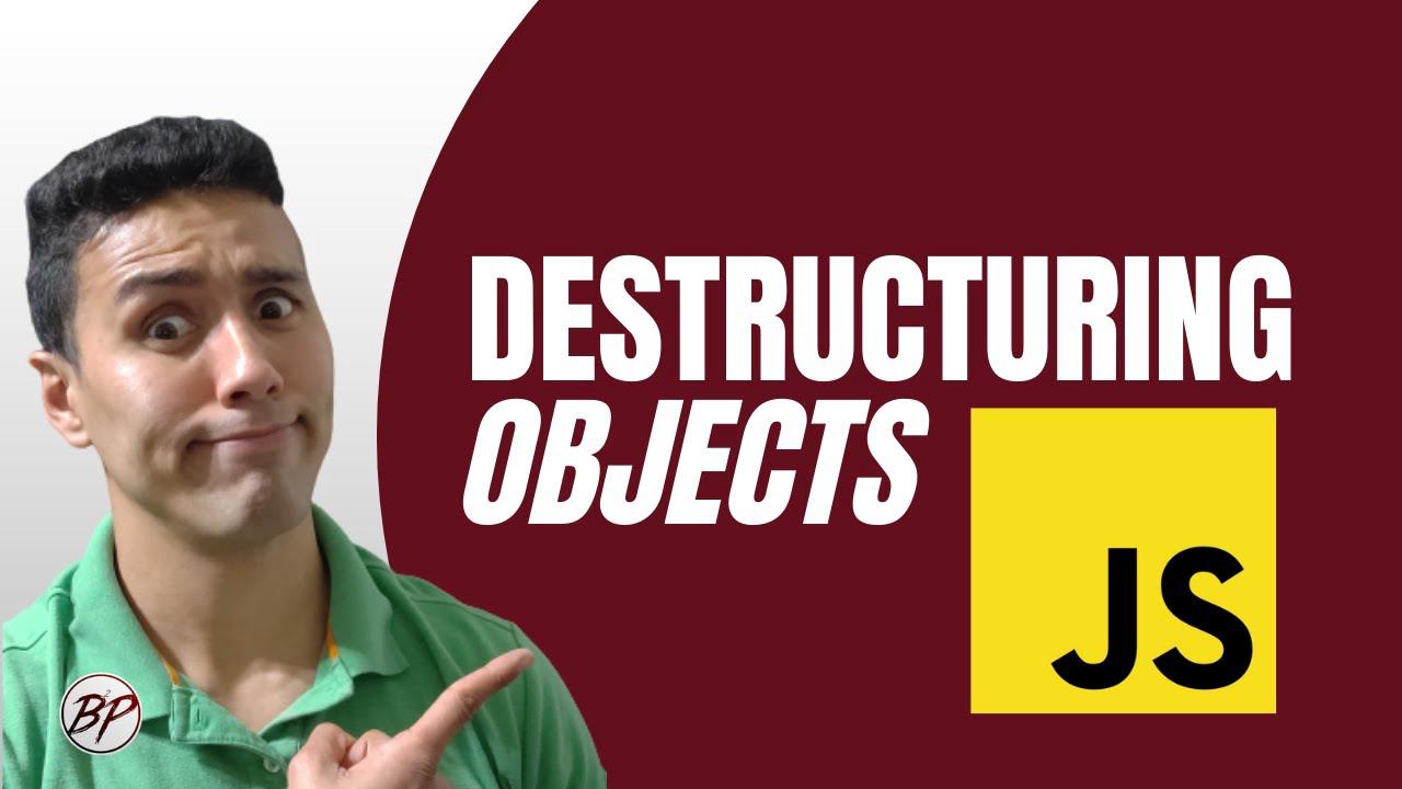 'Video thumbnail for Learn Object Destructuring in Javascript in less than 15 minutes'